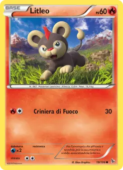 Litleo, Fuoco Infernale No. 19 Normal