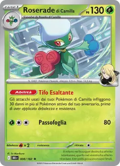 Roserade di Camilla, Rivali Predestinati No. 008 Reverse