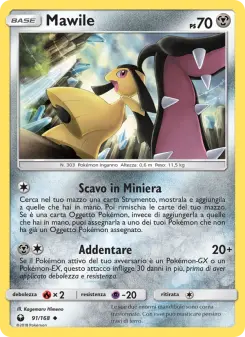 Mawile, Tempesta Astrale Nº 91 Normal