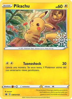 Pikachu, SPSC Promo No. SWSH153 Normal