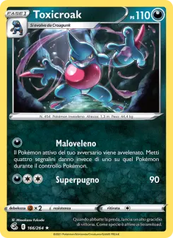 Toxicroak, Colpo Fusione No. 166 Normal