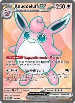 Knuddeluff-ex, 151 Nº 187 Holo