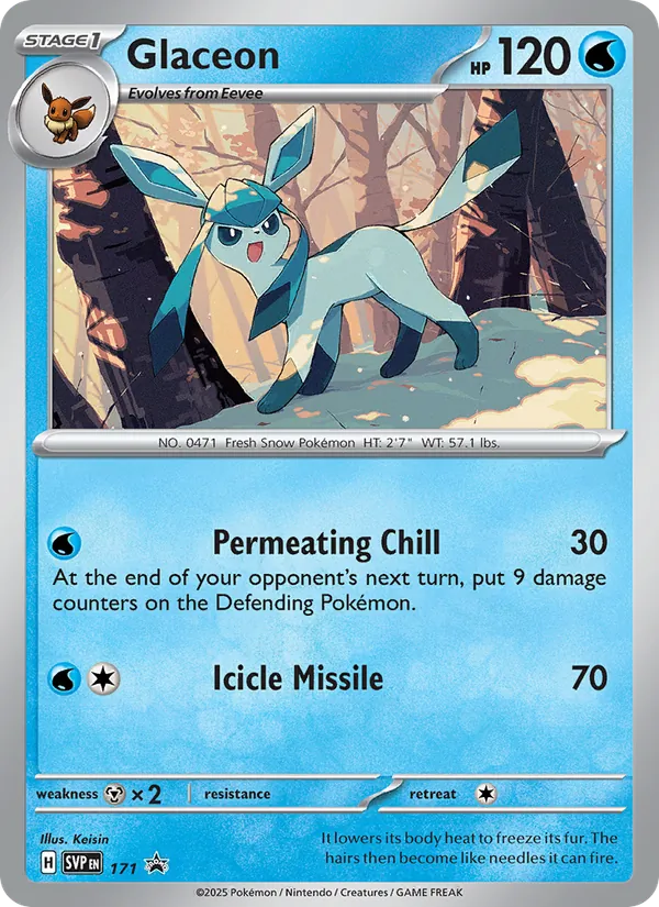 Glaceon, SVP Black Star Promos No. 171