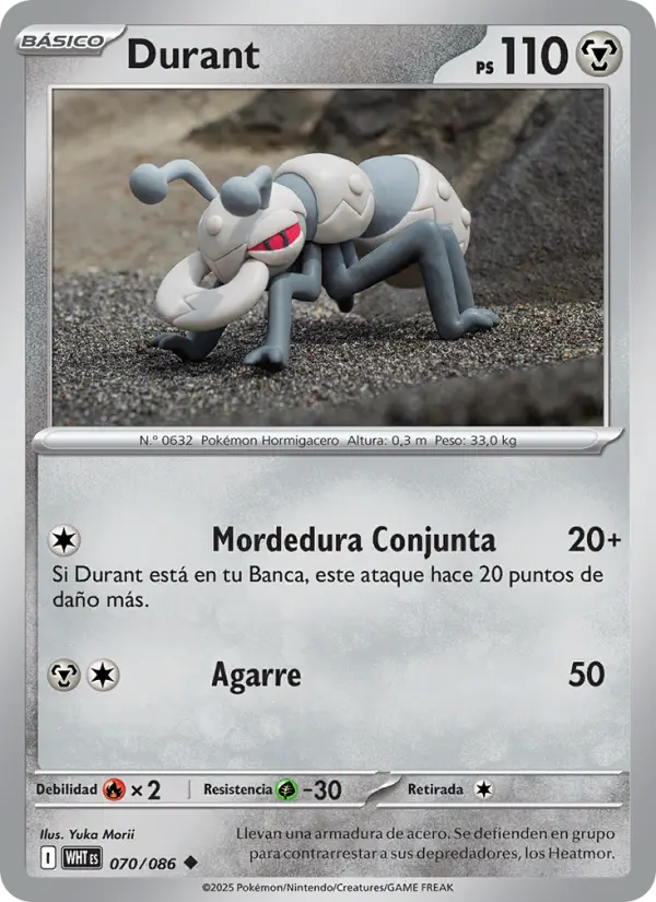 Durant, Llama Blanca No. 070