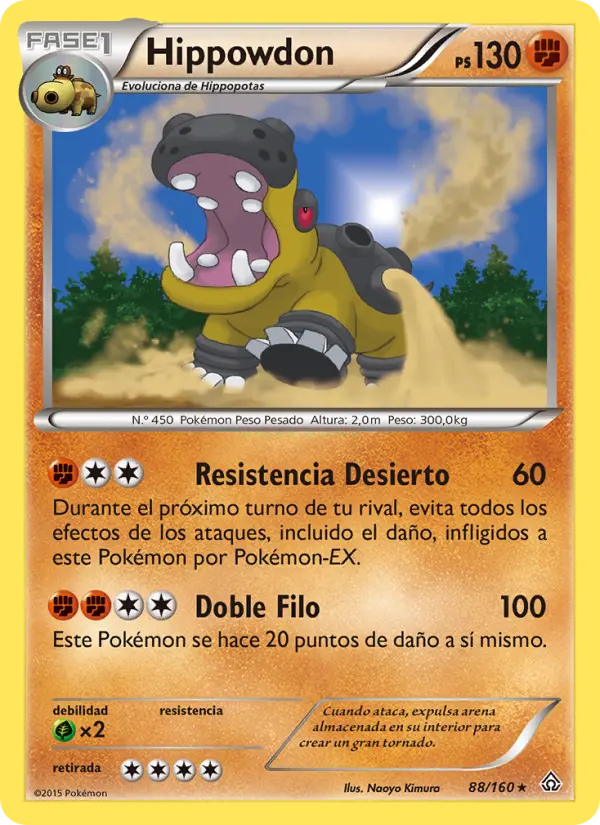 Hippowdon, Duelos Primigenios Nº 88