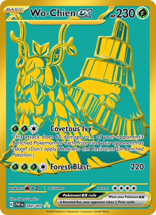 Wo-Chien ex, Paldean Fates No. 240