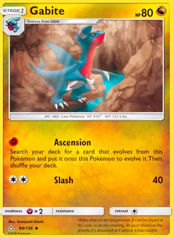 Gabite, Ultra Prism Nº 98 Normal