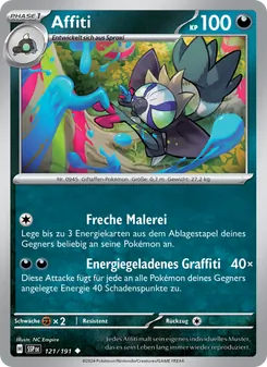 Affiti, Stürmische Funken No. 121 Normal