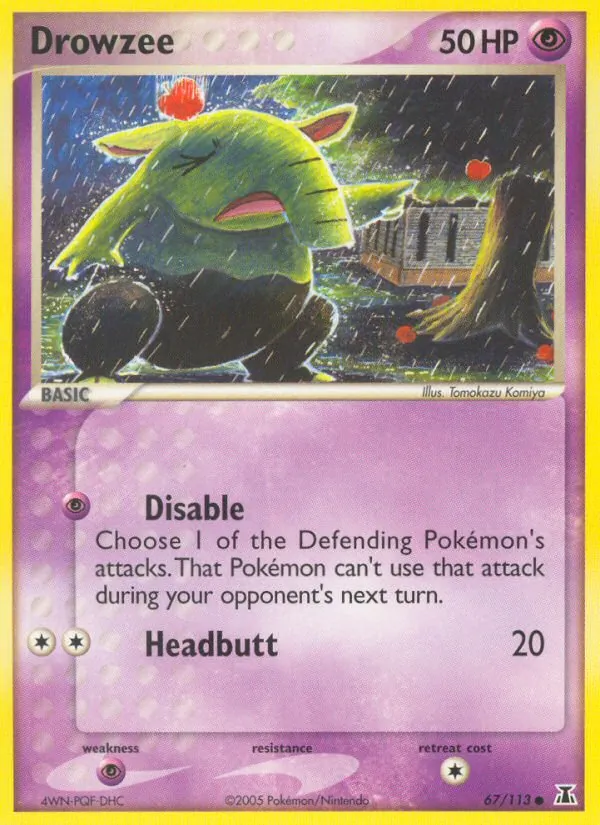 Drowzee, Delta Species Nº 67