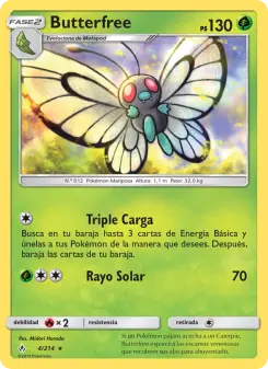 Butterfree, Vínculos Indestructibles No. 4 Normal