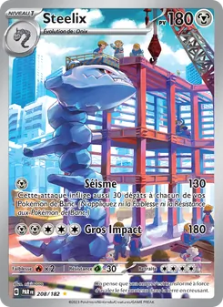 Steelix, Faille Paradoxe Nº 208 Holo