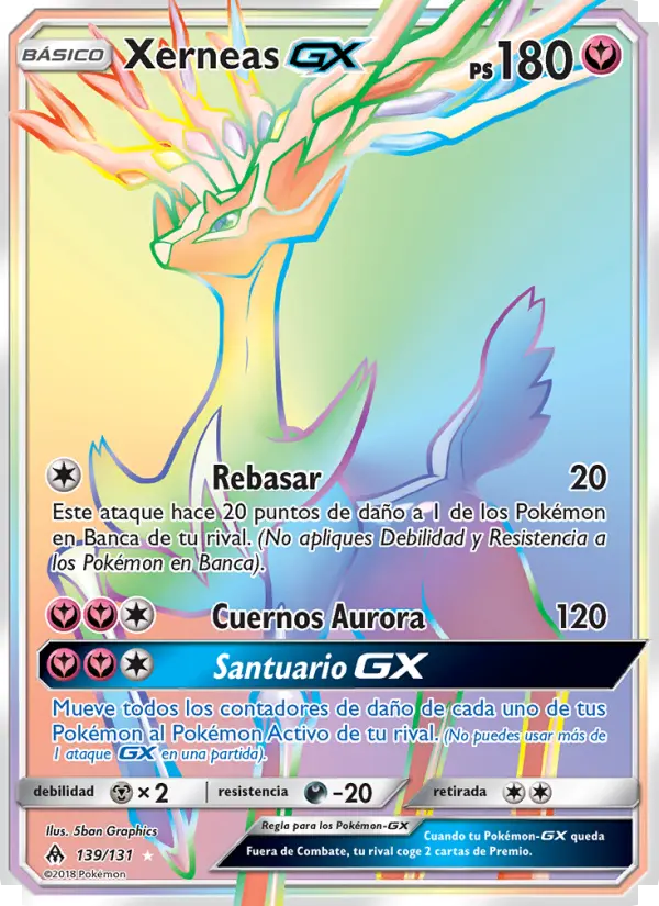Xerneas GX, Luz Prohibida No. 139