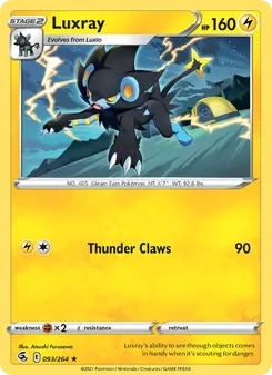 Luxray, Fusion Strike No. 93 Normal