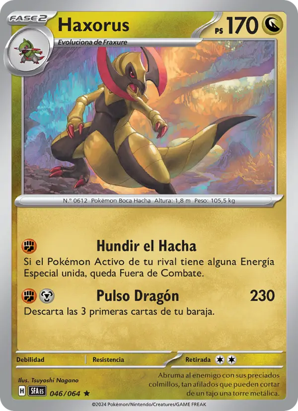 Haxorus, Fabula Sombría No. 046