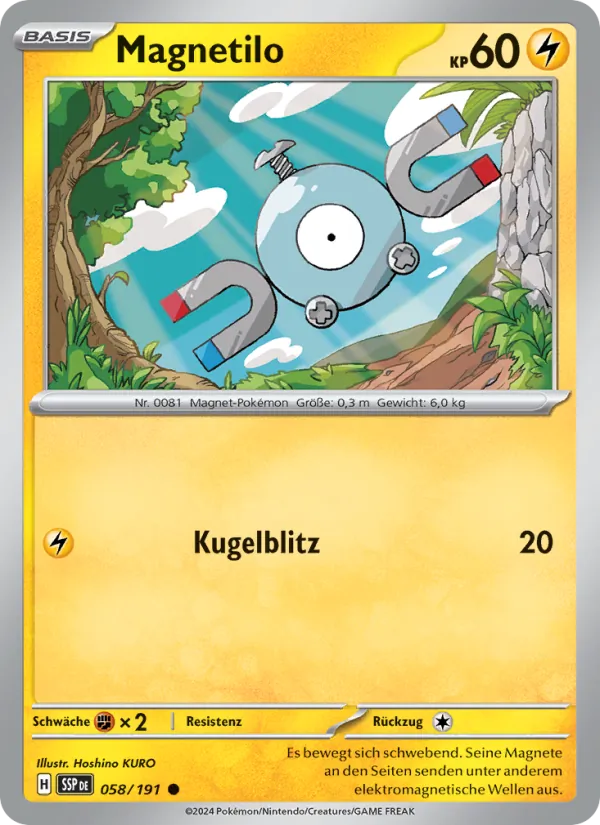 Magnetilo, Stürmische Funken No. 058