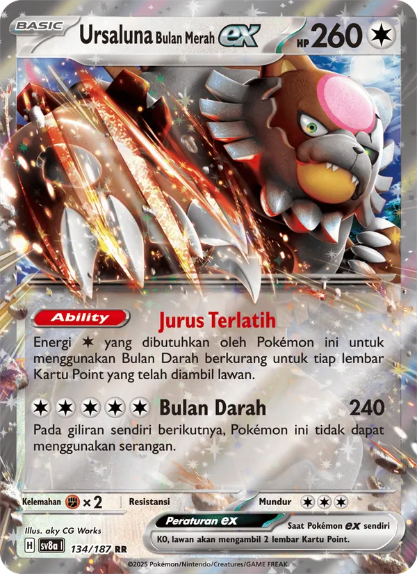 Ursaluna Bulan Merah ex, Festival Terastal ex No. 134