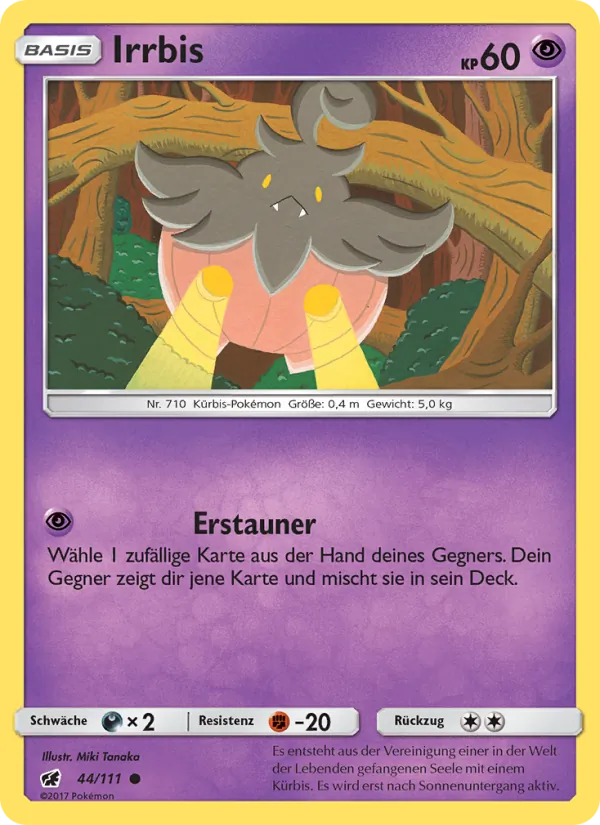 Irrbis, Aufziehen der Sturmröte Nº 44
