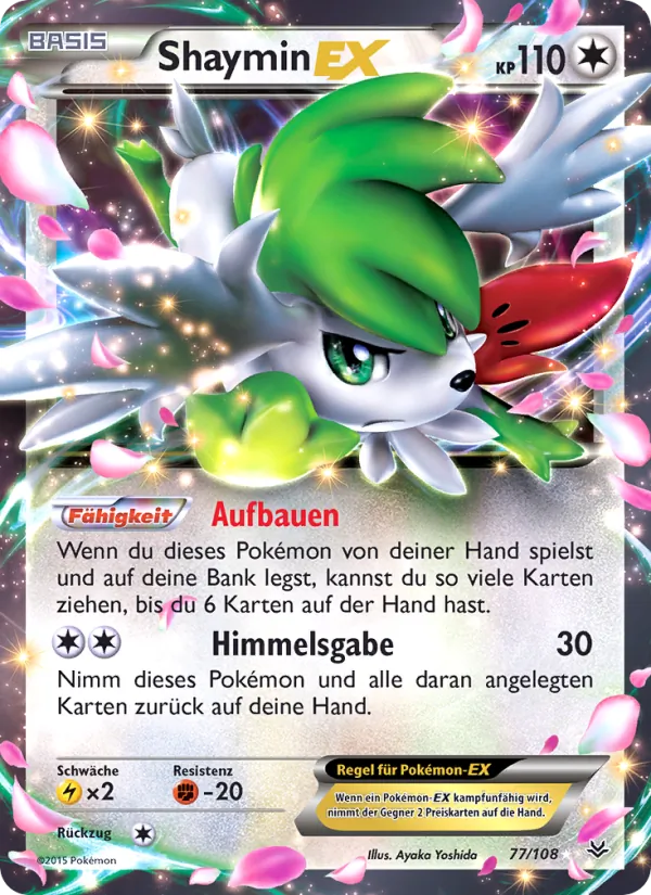 Shaymin EX, Drachenleuchten No. 77