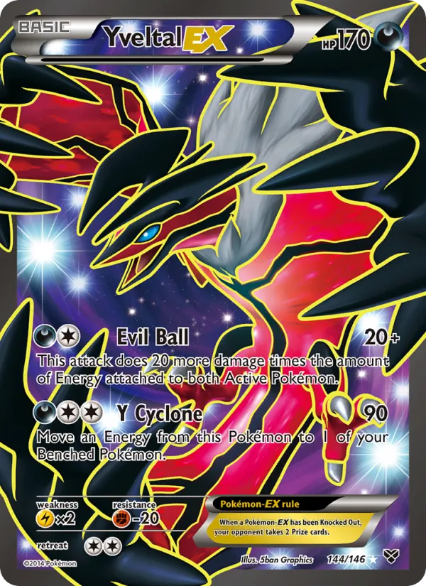Yveltal EX, XY Nº 144