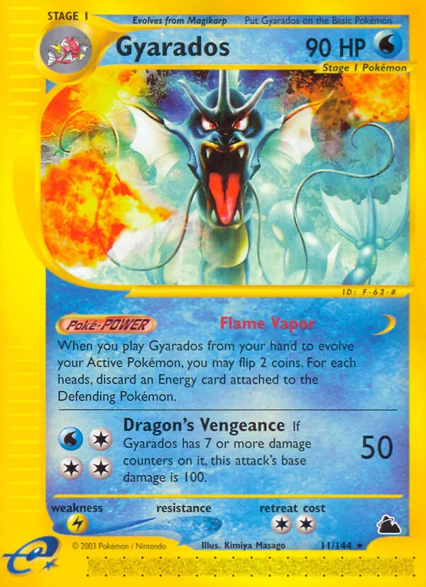 Gyarados, Skyridge No. 11