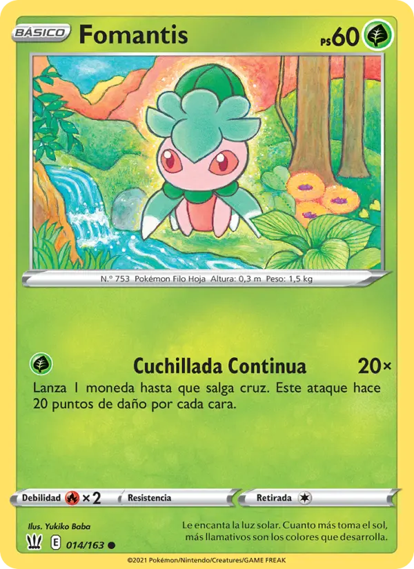 Fomantis, Estilos de Combate Nº 14