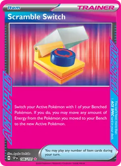 Scramble Switch, Surging Sparks Nº 186 Holo