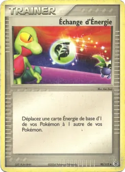 Échange d'Énergie, EX Rouge Feu & Vert Feuille Nº 90 Normal