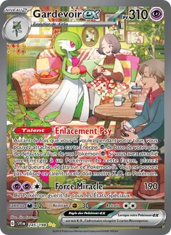 Gardevoir-ex, Écarlate et Violet Nº 245 Holo