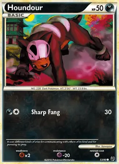 Houndour, Undaunted No. 53 Normal