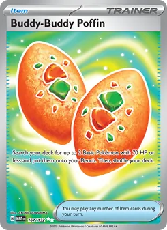 Buddy-Buddy Poffin, Mega Evolution No. 167 Holo
