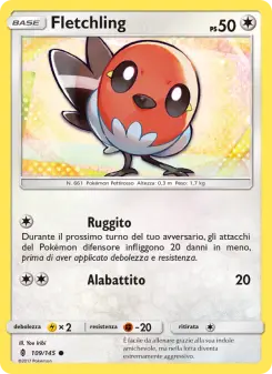 Fletchling, Guardiani Nascenti No. 109 Normal