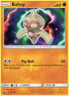 Baltoy, Celestial Storm Nº 78 Normal