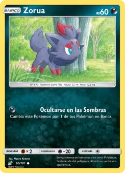 Zorua, Union de Aliados Nº 90 Normal