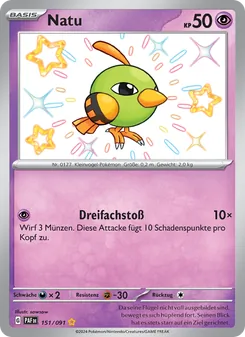 Natu, Paldeas Schicksale Nº 151 Holo