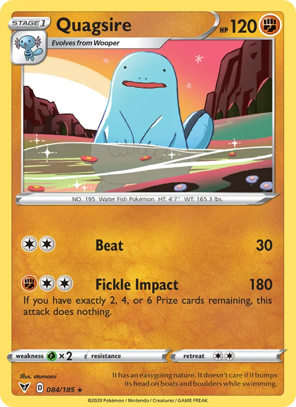Quagsire, Vivid Voltage Nº 84