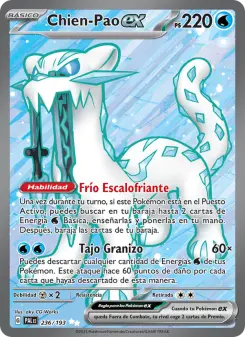 Chien-Pao ex, Evoluciones en Paldea No. 236 Holo