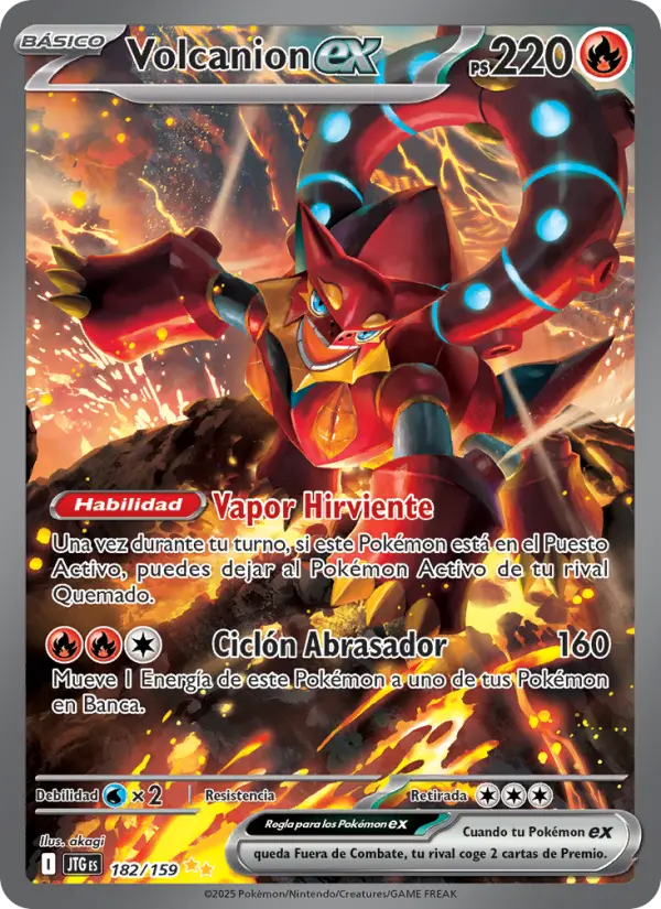 Volcanion ex, Juntos de Aventuras No. 182