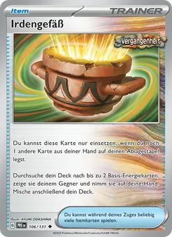 Irdengefäß, Prismatische Entwicklungen Nº 106 Normal