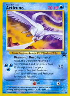 Articuno, Wizards Black Star Promos No. 22 Normal