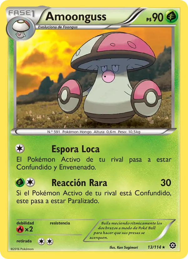 Amoonguss, Asedio de Vapor No. 13