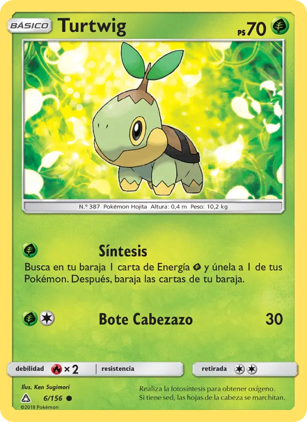 Turtwig, Ultraprisma Nº 6