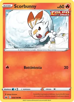 Scorbunny, Regno Glaciale No. 26 Normal