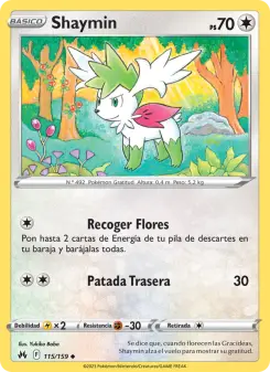 Shaymin, Cenit Supremo Nº 115 Normal
