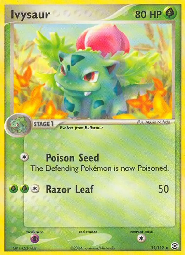 Ivysaur, FireRed & LeafGreen No. 35