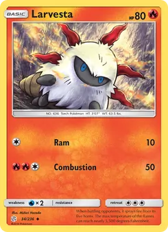 Larvesta, Cosmic Eclipse No. 34 Normal