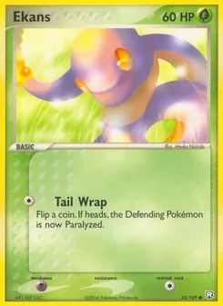 Ekans, Team Rocket Returns Nº 55 Normal