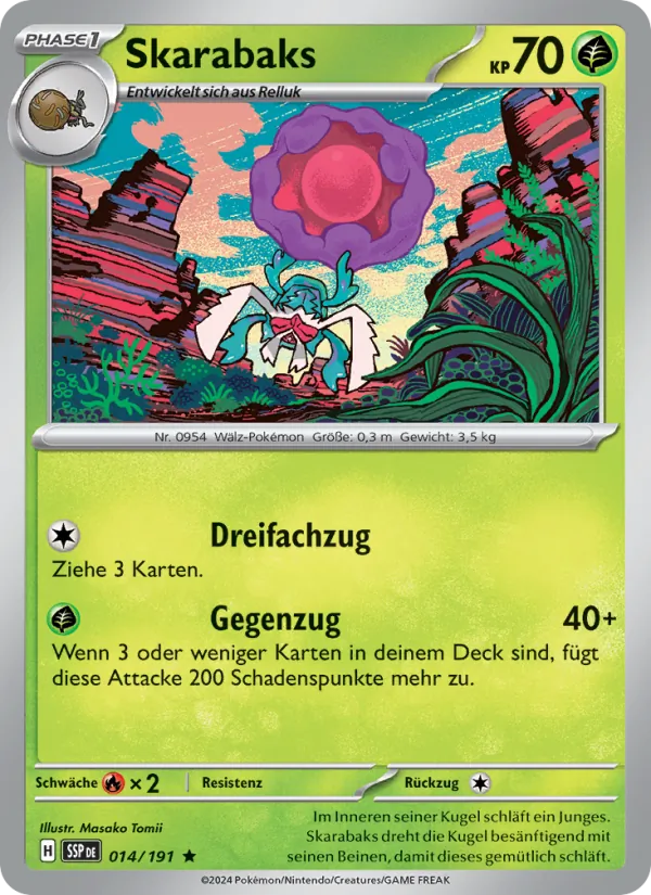 Skarabaks, Stürmische Funken No. 014