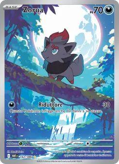 Zorua, Fuoco Bianco Nº 142 Holo
