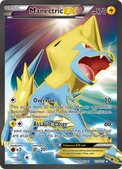 Manectric EX, Phantom Forces Nº 113 Normal