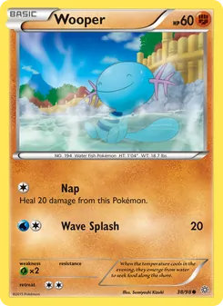 Wooper, Ancient Origins No. 38 Normal